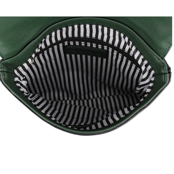 Vegan Medium Crossbody Handbag with Tassel - Picture 6 of 7